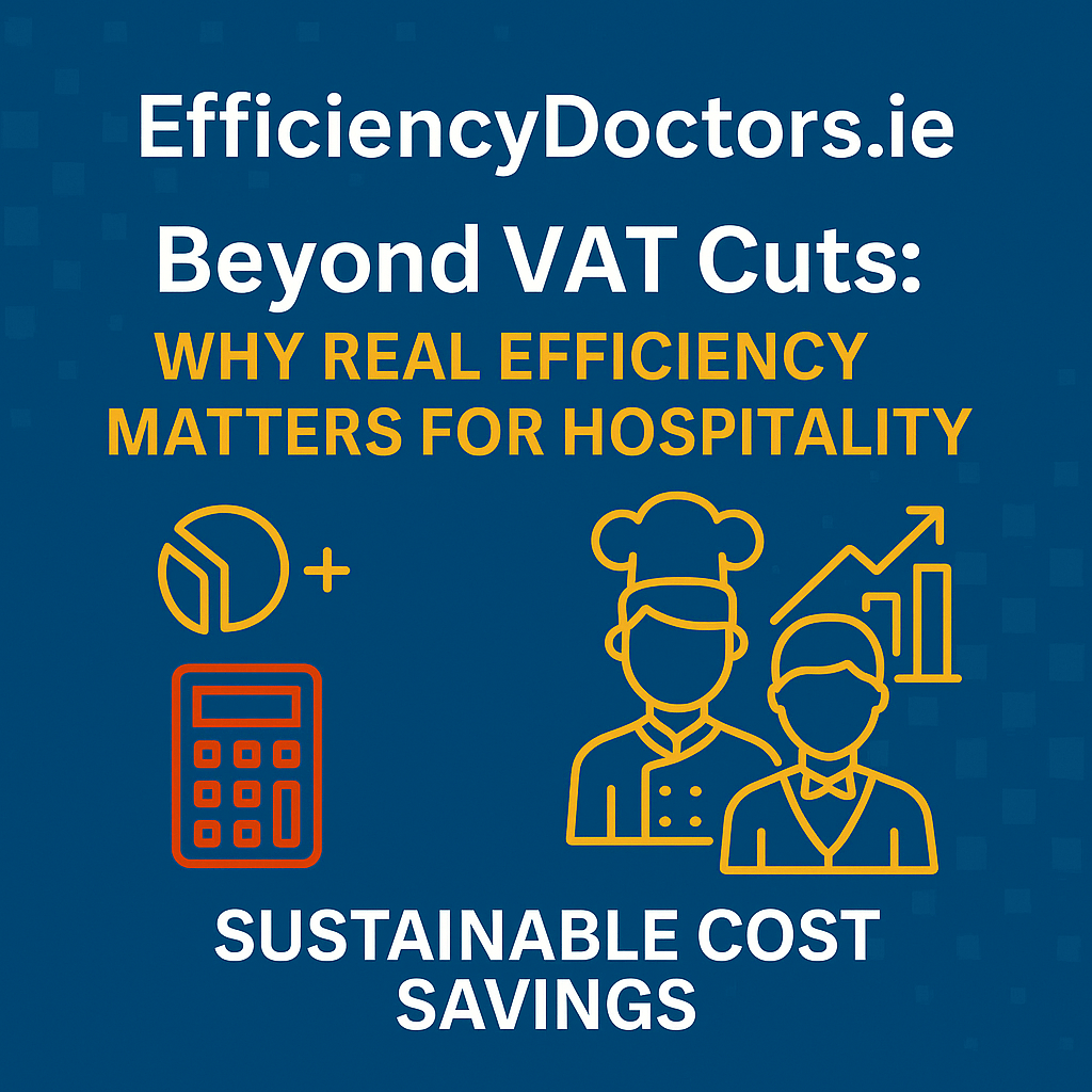 Beyond VAT Cuts: Why Real Efficiency Is the Key to Saving Irish&nbsp;Hospitality